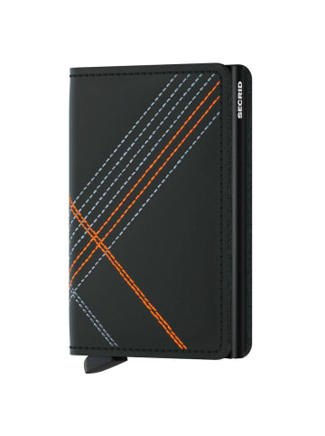 Secrid Stitch Slimwallet - Geldbörse RFID 6.8 cm in orange