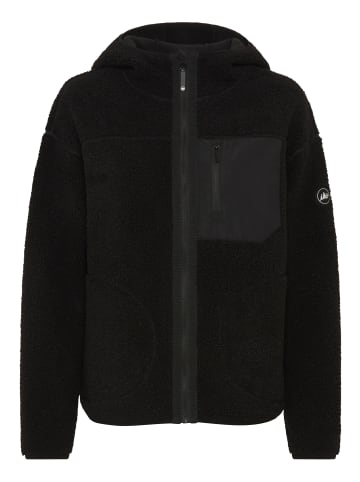 Polarino Fleecejacke in schwarz