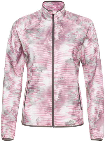Odlo Jacke "Jacket Essential Light Print" in Grau