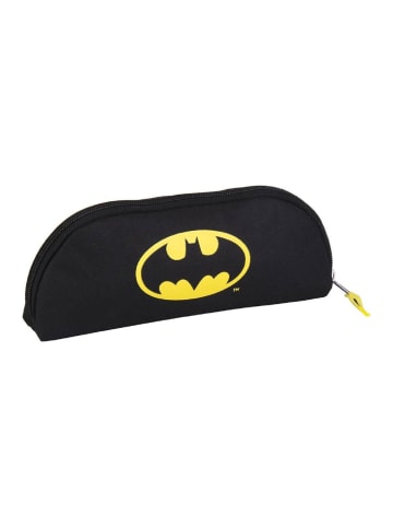 Batman Batman Federmäppchen Praktisches Etui für Stifte und Bleistifte in Schwarz