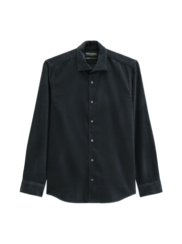 Marc O'Polo Cord-Hemd shaped in Dark Navy
