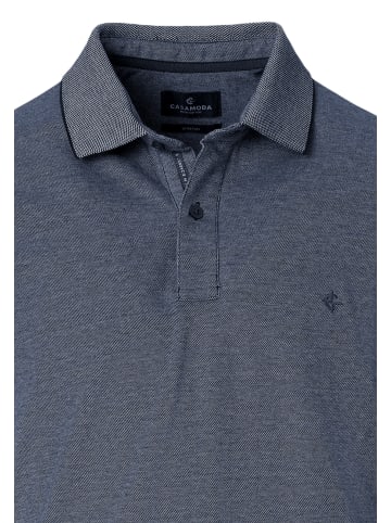 Casa moda Poloshirt Basic in Blau