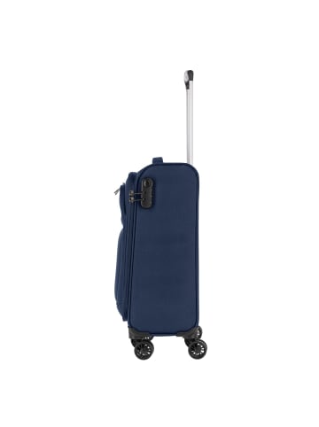 travelite Cabin 4 Rollen Kabinentrolley 55 cm in marine