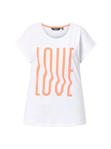 Ulla Popken Shirt in schneeweiß