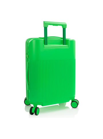 Heys HiLite 4 Rollen Kabinentrolley S 52.5 cm mit Dehnfalte island green