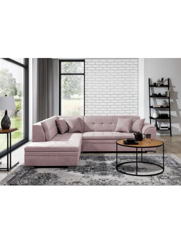 MF Design Piri Recamiere Links in Lila -  (L) 260 x (B) 260 x (H) 78 cm