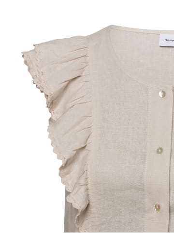 NÜMPH Blusentop Nuyngva in beige