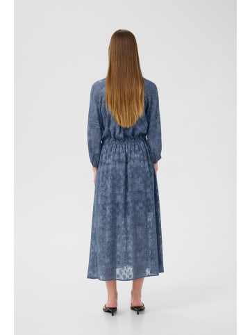 InWear Kleid AddisonIW Feminine Form in Dotted Surface Blue