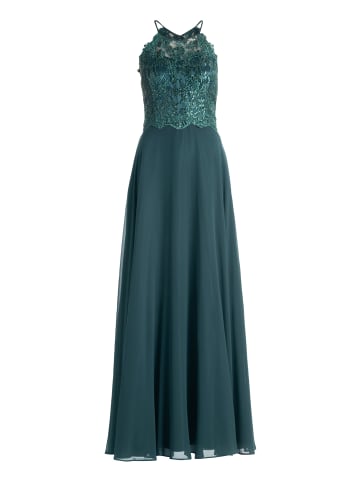 Vera Mont Abendkleid rückenfrei in Dusty Slate