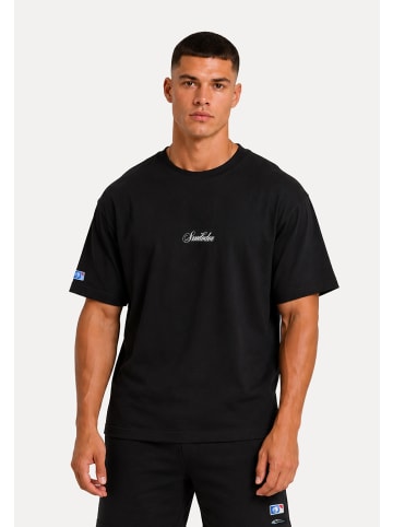 SMILODOX Oversized T-Shirt Varendo in Schwarz