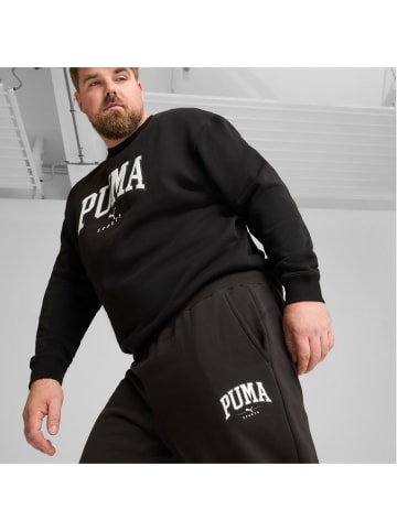 Puma Squad Jogginghose mit Fleecefutter in Schwarz