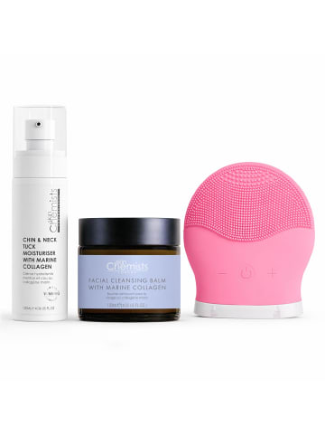 skinChemists 3-tlg. Set: Kollagen-Reinigung, Tonisierung & Straffung