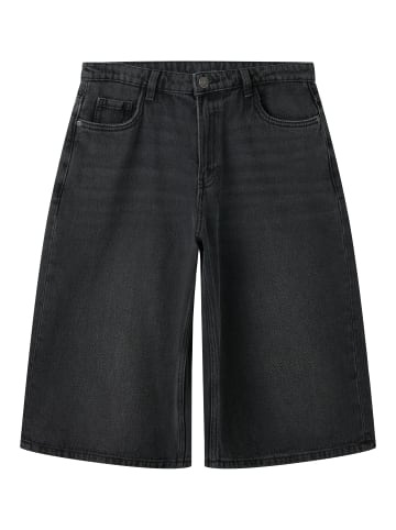 TWO SOON Jeansshorts in Dark Grey Denim