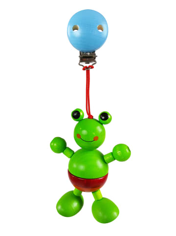 Hess Holzspielzeug  Clipfigur "Frosch" in Bunt