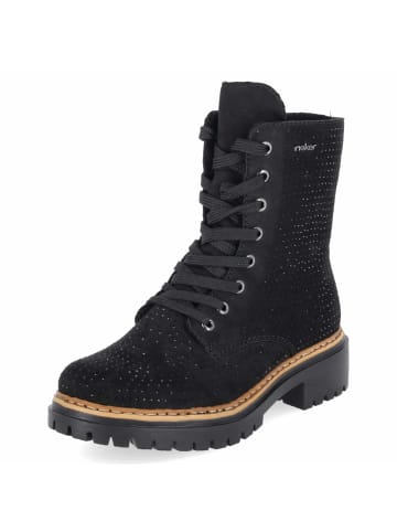rieker Schnürboots in schwarz