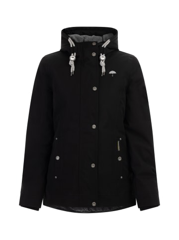 Schmuddelwedda Winterjacke in Schwarz