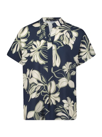 Betty Barclay Schlupfbluse mit Kragen in Dark Blue/Green