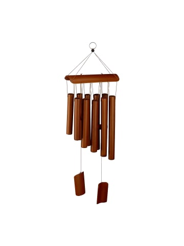 relaxdays Bambus Windspiel in Natur - (B)18,5 x (H)58,5 x (T)6,5 cm