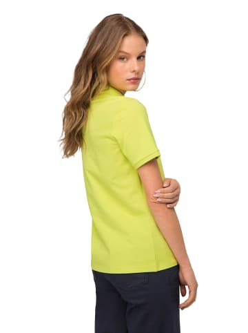 LAURASØN Poloshirt in limonengrün