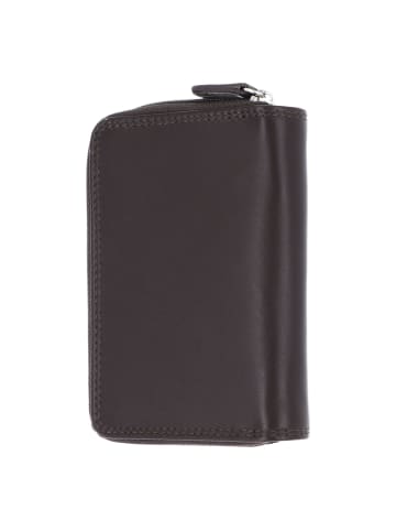 Golden Head Polo Geldbörse RFID Schutz Leder 11.5 cm in dunkelbraun