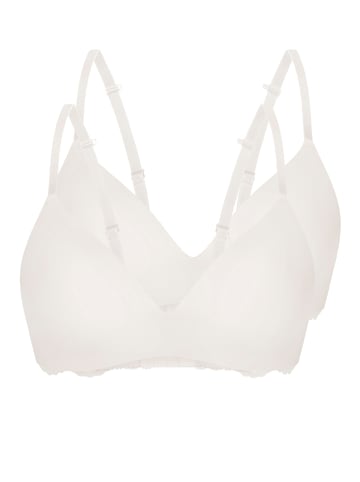 Sassa Soft-BH mit Einlage 2er Pack in pearl