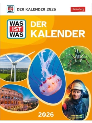 Harenberg Kalender - WAS IST WAS Der Kalender Tagesabreißkalender 2026 - Kinderkale