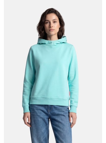 Salzhaut Hoodie SUTSCHE in Aqua