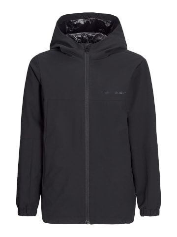 JACK & JONES Junior Softshell Jacke in Black