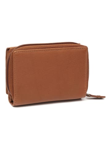The Chesterfield Brand Zelan Geldbörse RFID Schutz Leder 12 cm cognac