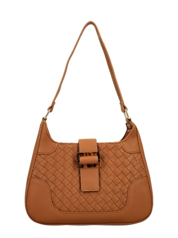 faina Damen Handtasche in Rotbraun