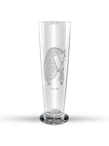 Mr. & Mrs. Panda Bierglas Giraffe Kind ohne Spruch in Transparent