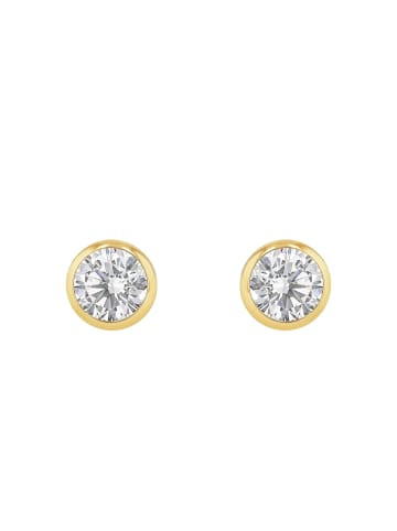Amor Ohrstecker Gold 585/14 ct in Gold