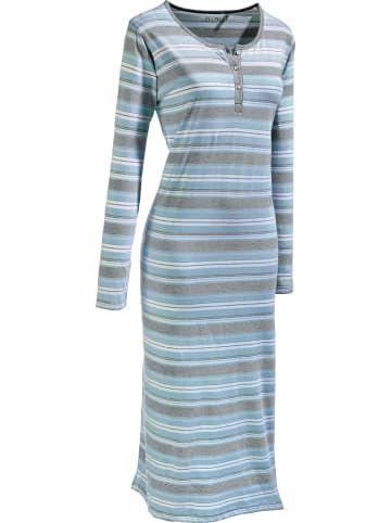 REDBEST Single-Jersey Nachthemd in eisblau