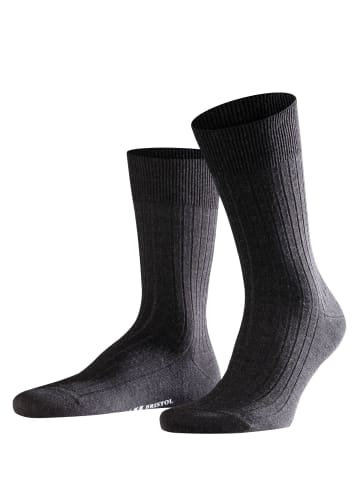 Falke Businesssocken Bristol Pure Socken in Anthrazit