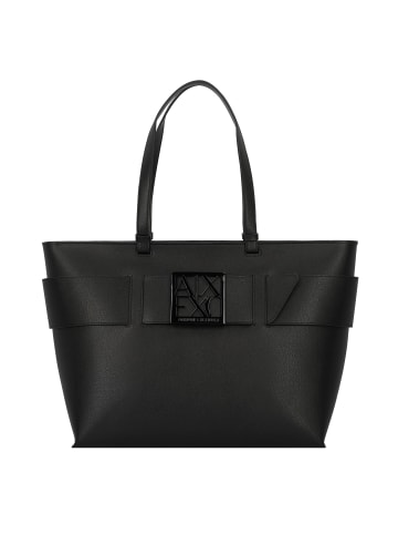 Armani Exchange Shopper Tasche 34.5 cm in nero