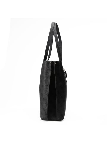 Guess Meridian II Shopper Tasche 38 cm in coal logo