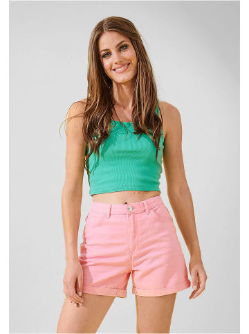 ONLY ONLY Only Nessa Life Tank Tops in green