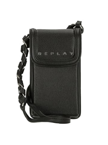 Replay - Handytasche 19 cm in schwarz