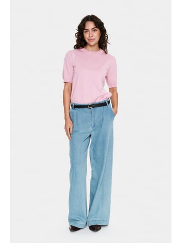 SAINT TROPEZ Strickpullover MilaSZ Classic fit in Pink Nectar