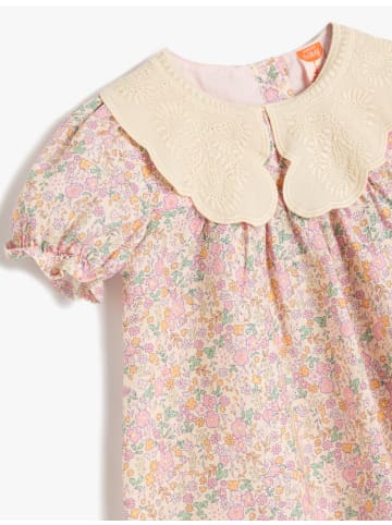 KOTON Kleid in Rosa Gemustert