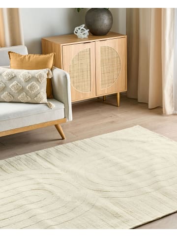 Beliani Kurzflor MASTUNG in Beige - (W) 200 x (L) 300 cm