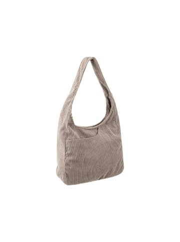 Prato SC12 zeitloser Shopper aus Breitcord Hobobag in grey