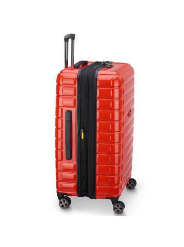 Delsey Shadow 5.0 4-Rollen Trolley 76 cm in intensives rot