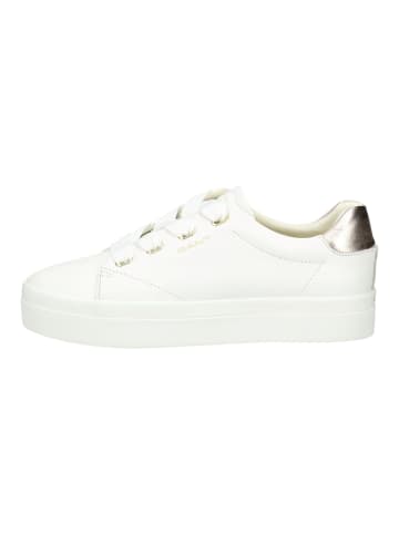 GANT Footwear Sneaker in Weiß/Gold