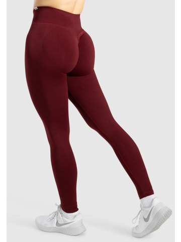 SMILODOX Leggings Myrah Scrunch in Bordeaux