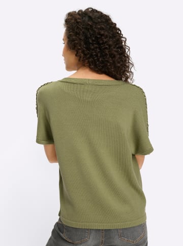 Heine Strickjacke in schilf