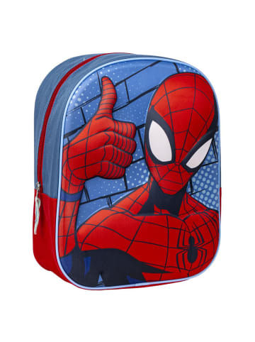 Spiderman 3D Rucksack Spiderman Freizeitrucksack in Mehrfarbig