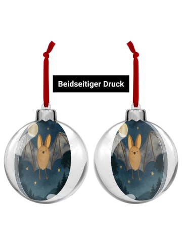 Mr. & Mrs. Panda Weihnachtsschmuck Fledermaus Flügel Design ohne... in Weiß