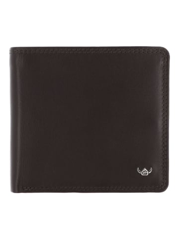 Golden Head Polo Geldbörse RFID Schutz Leder 11 cm in dunkelbraun