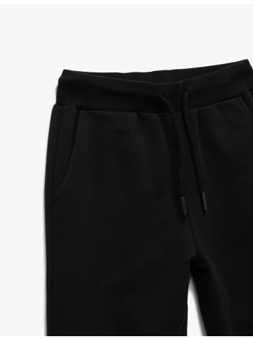 KOTON SWEAT BOTTOMS in Schwarz